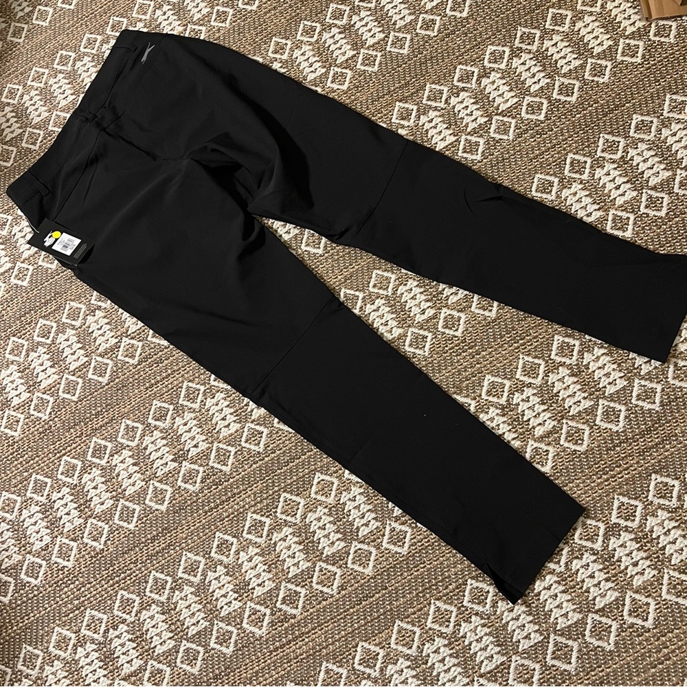 NWT Slazenger 0 Golf Black Button Closure Tech Pants Women's - Picture 7 of 7